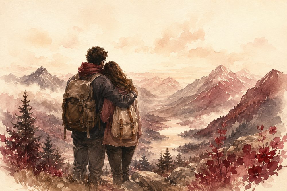 Couple on an adventure