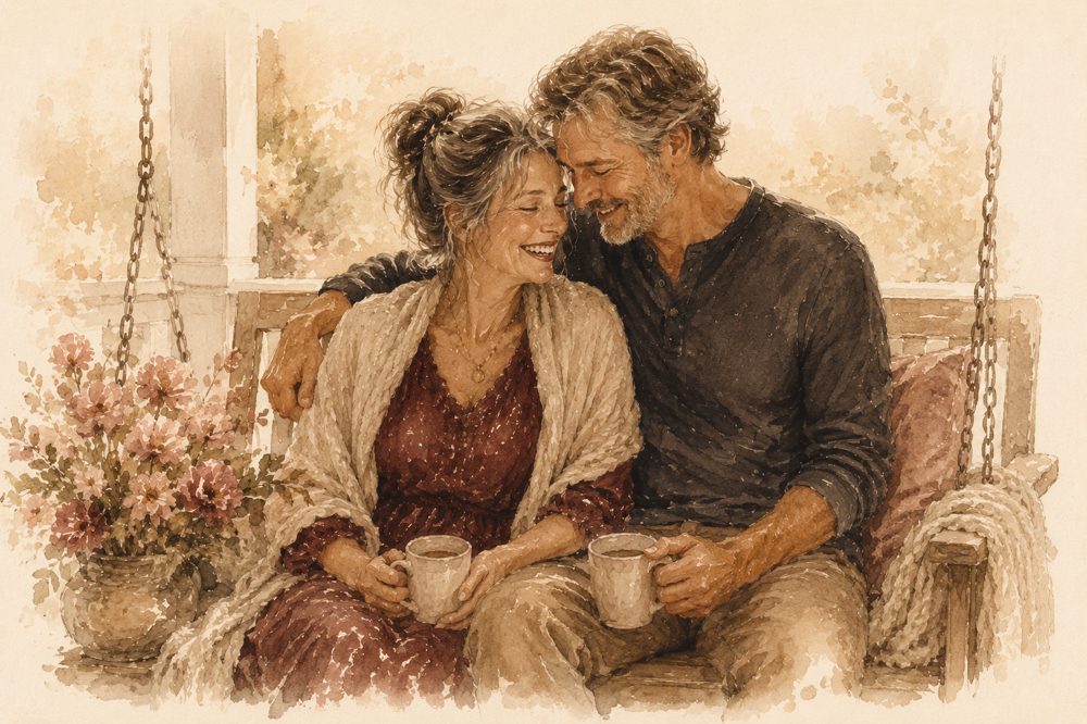 Older couple on a porch